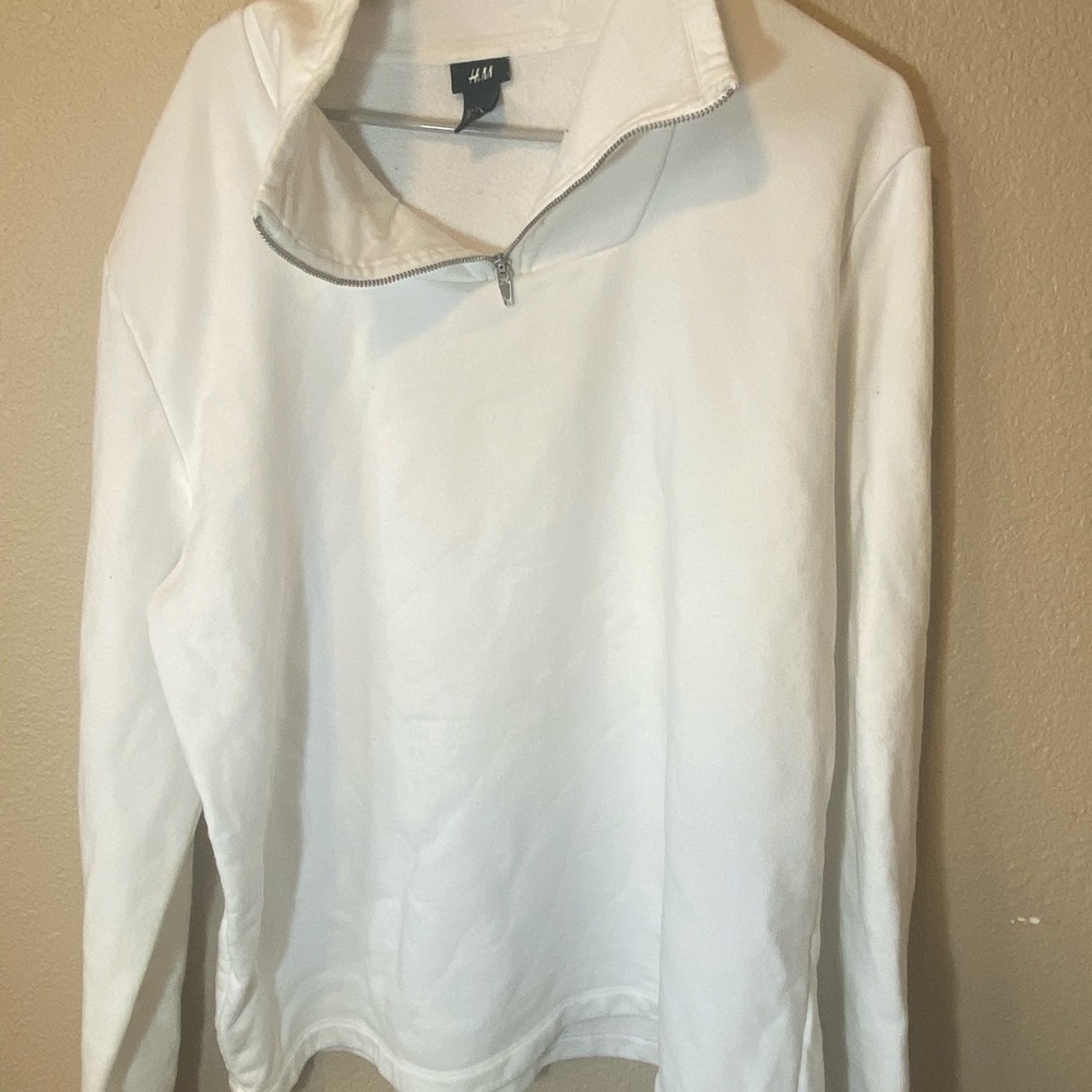 H&M zip neck sweater